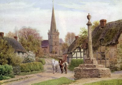 Childs Wickham, cerca de Evesham, Worcester de Alfred Robert Quinton